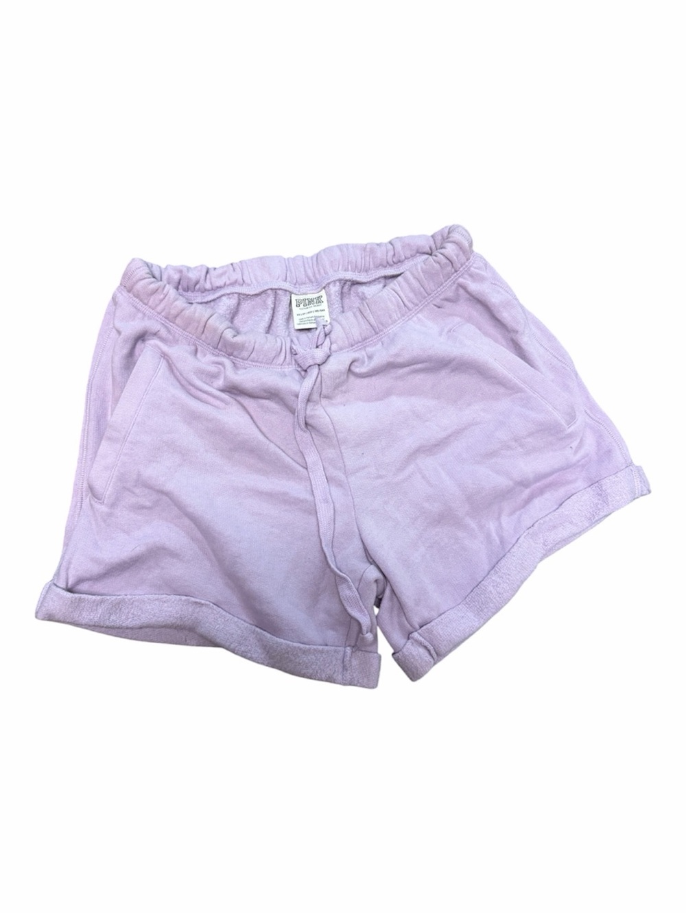 PINK Victoria's Secret Light Lavender Drawstring Athletic Shorts